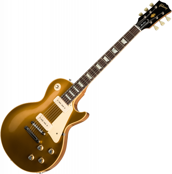 ギター Hard Aged LesPaul Type Standard GoldTop Gibson Custom Shop 1968 Les Paul Goldtop Reissue - 60s gold