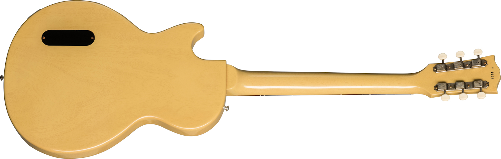 Gibson Custom Shop Les Paul Junior 1957 Single Cut Reissue P90 Ht Rw - Vos Tv Yellow - Guitare Électrique Single Cut - Variation 1
