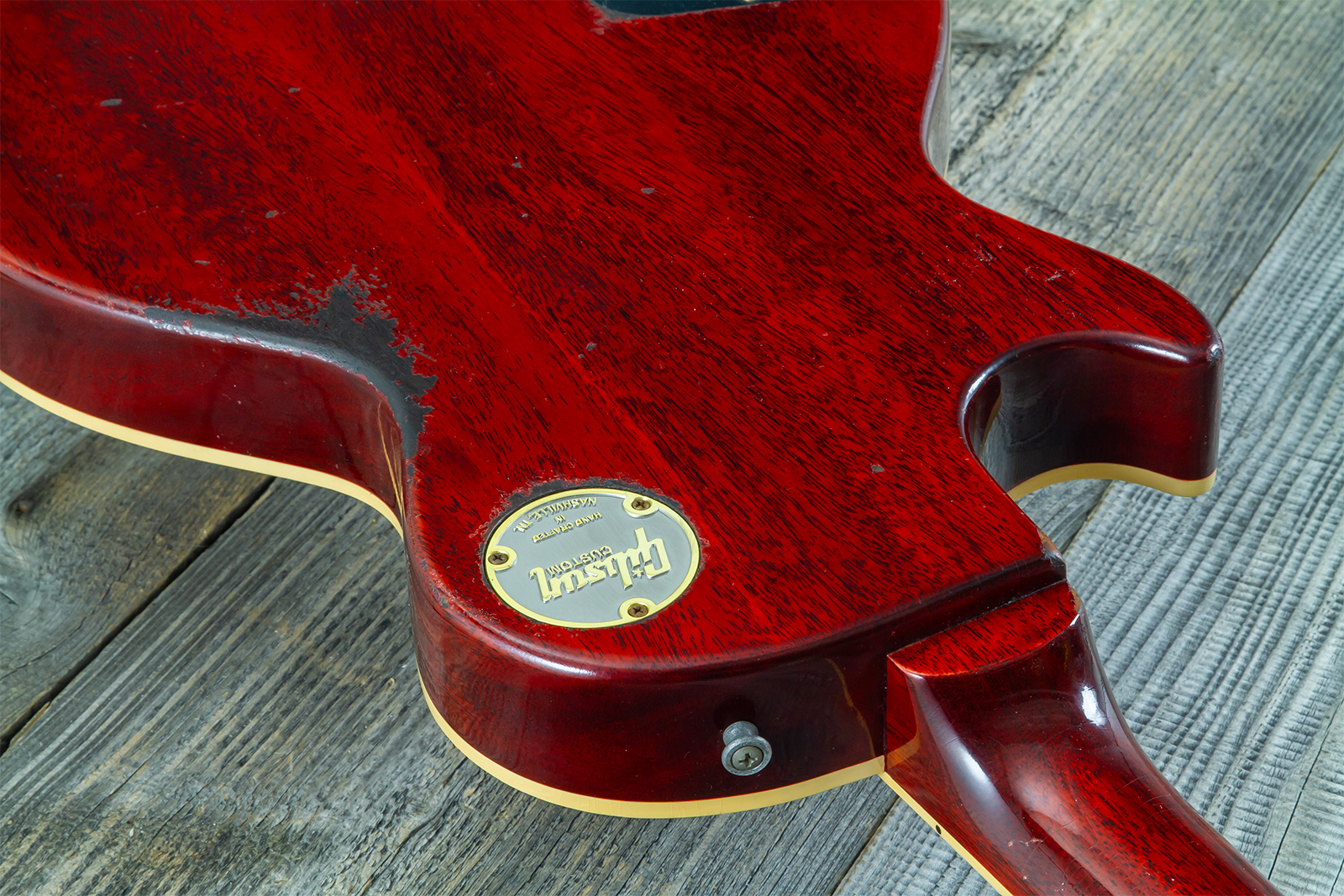 Gibson Custom Shop Les Paul Standard 1958 2h Ht #85208 - Murphy Lab Heavy Aged Botb Page 153 - Guitare Électrique Single Cut - Variation 9