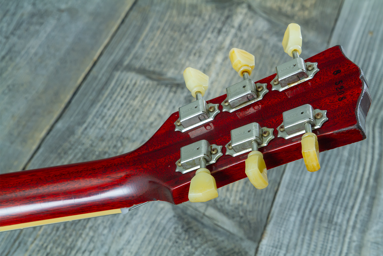 Gibson Custom Shop Les Paul Standard 1958 2h Ht #85208 - Murphy Lab Heavy Aged Botb Page 153 - Guitare Électrique Single Cut - Variation 11