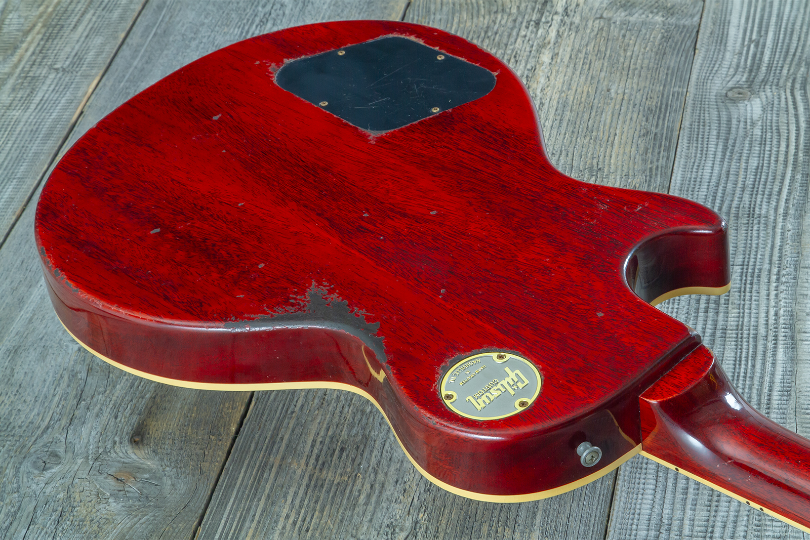 Gibson Custom Shop Les Paul Standard 1958 2h Ht #85208 - Murphy Lab Heavy Aged Botb Page 153 - Guitare Électrique Single Cut - Variation 7