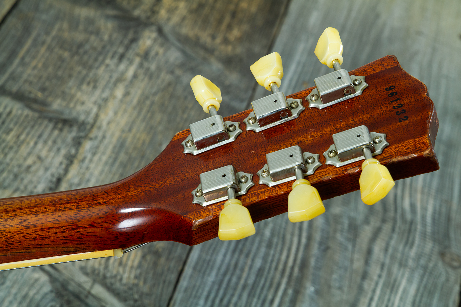 Gibson Custom Shop Les Paul Standard 1959 2h Ht Rw #961232 - Murphy Lab Aged Tobacco Sunburst - Guitare Électrique Single Cut - Variation 12
