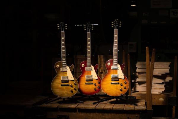 Gibson Les Paul 1959 60th anniversary, Guitare électrique Gibson, Guitare Les Paul, Custom Shop, Anniversary