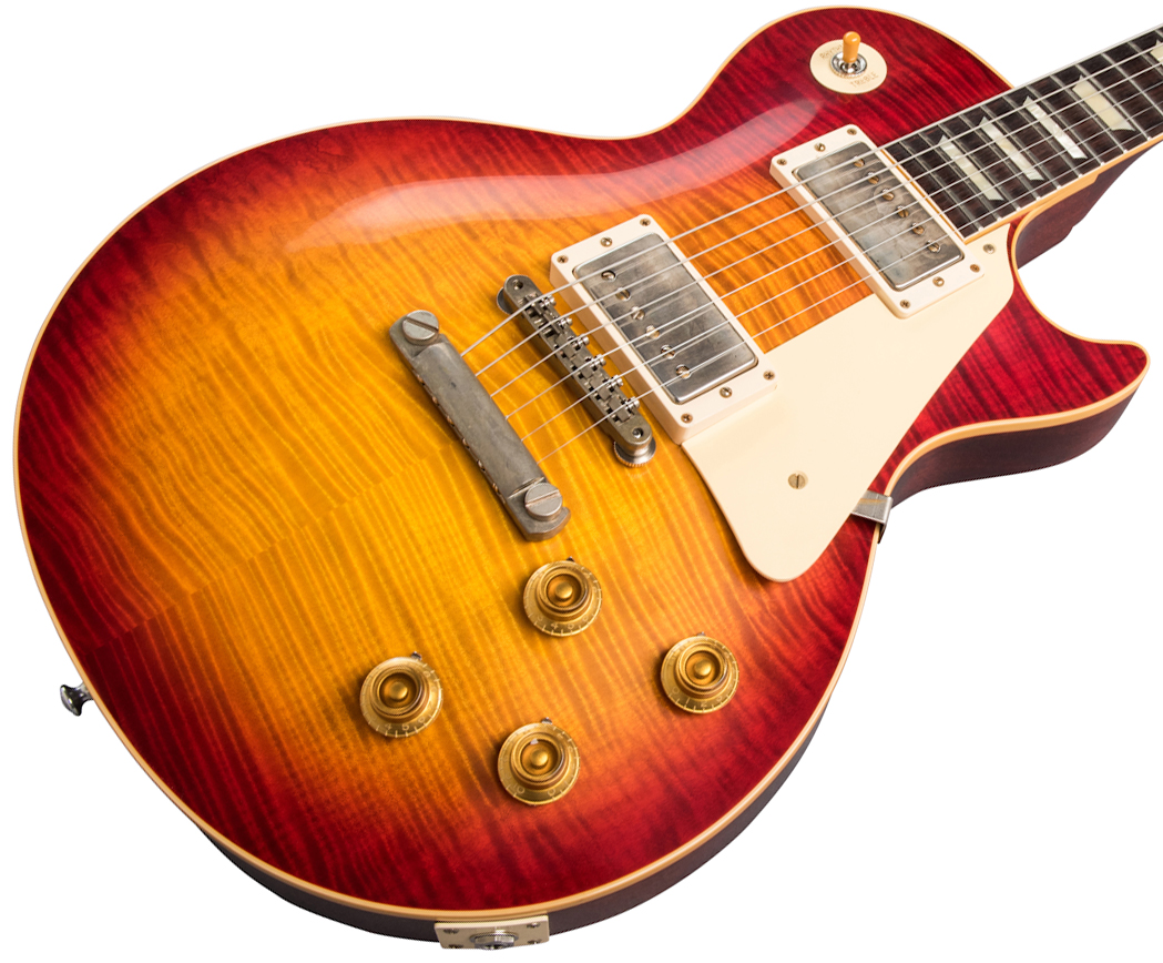 Gibson Custom Shop Les Paul Standard 1959 60th Anniversary Bolivian Rw - Vos Factory Burst - Guitare Électrique Single Cut - Variation 3