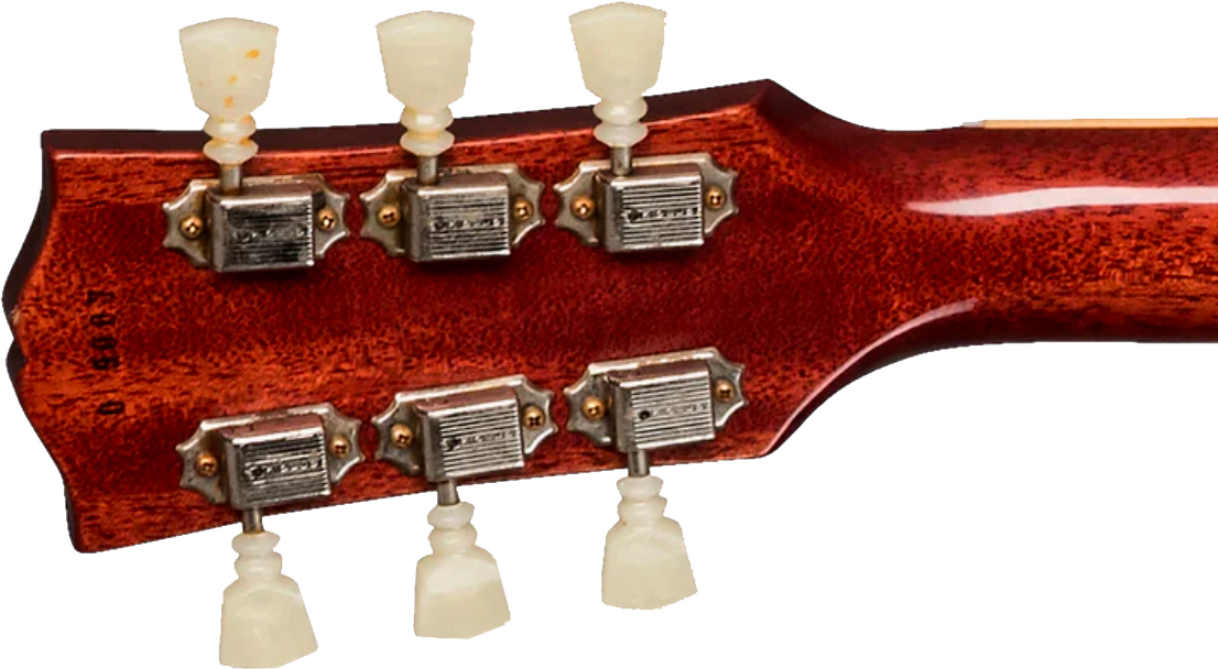 Gibson Custom Shop Les Paul Standard 1960 Reissue 2h Ht Rw - Vos Tangerine Burst - Guitare Électrique Single Cut - Variation 3