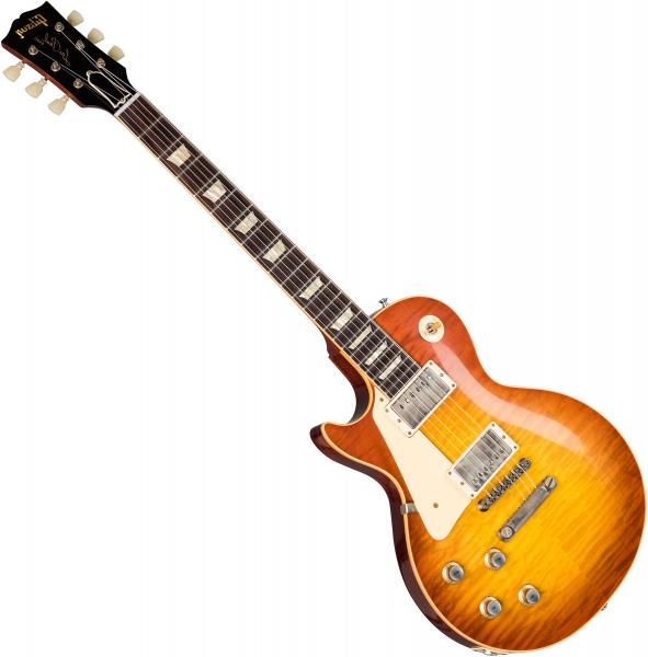 Guitare électrique solid body Gibson Custom Shop 1960 Les Paul Standard Reissue LH - Vos tangerine burst