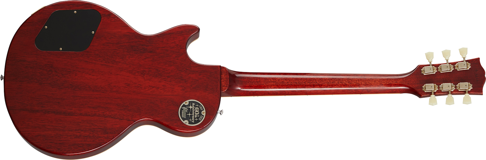 Gibson Custom Shop Les Paul Standard 1960 V1 60th Anniversary 2h Ht Rw - Vos Deep Cherry Sunburst - Guitare Électrique Single Cut - Variation 1