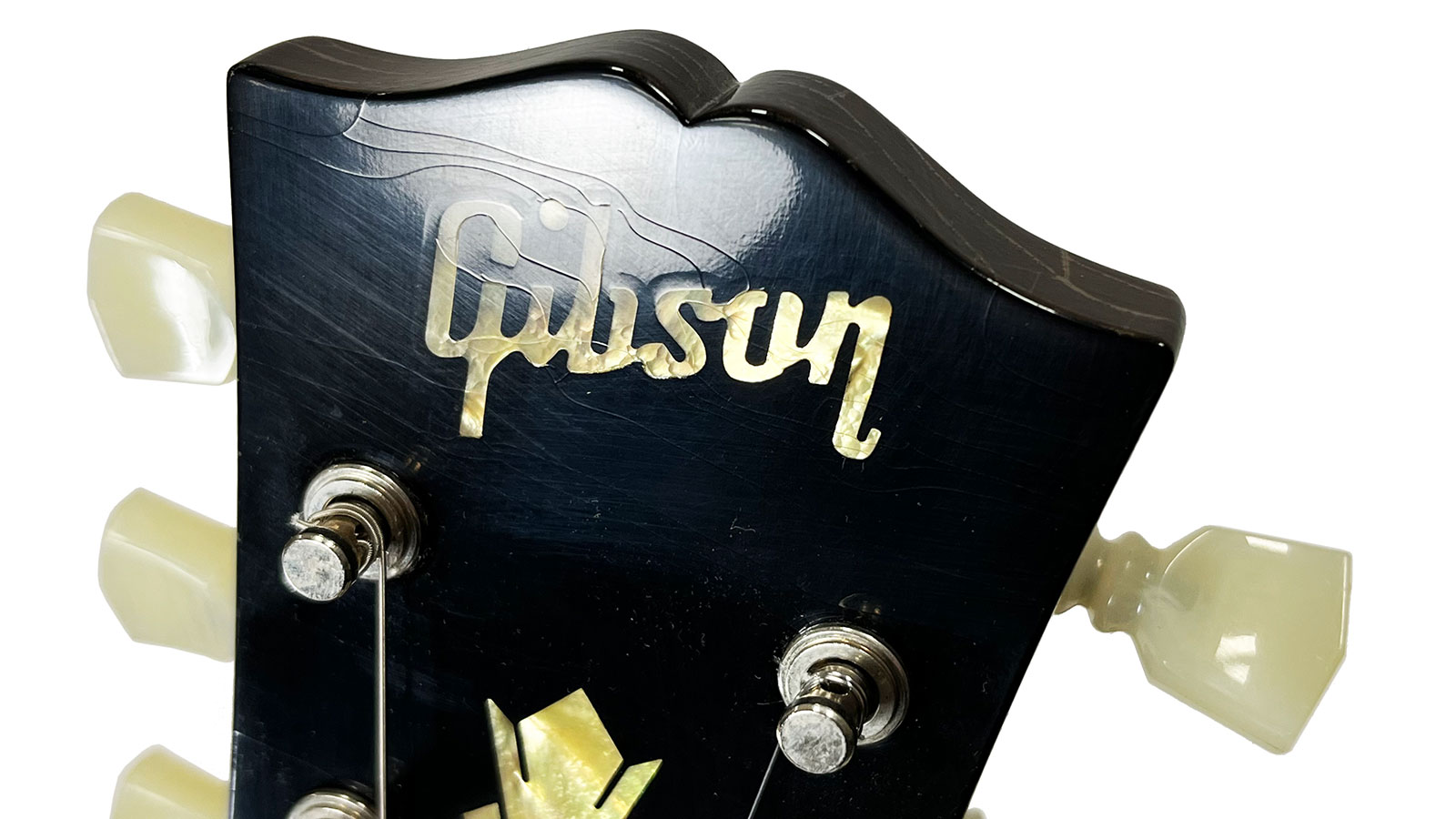 Gibson Custom Shop M2m Es-335 1964 2h Ht Rw #130446 - Murphy Lab Light Aged Vintage Burst - Guitare Électrique 1/2 Caisse - Variation 4