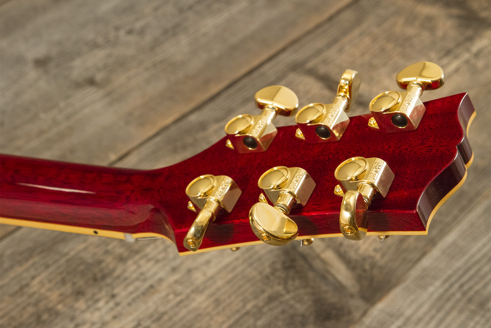 Gibson Custom Shop M2m Es355 1959 Bigsby Custom Made Plate 2h Trem Eb #a950134 - Vos 60s Cherry - Guitare Électrique 1/2 Caisse - Variation 11