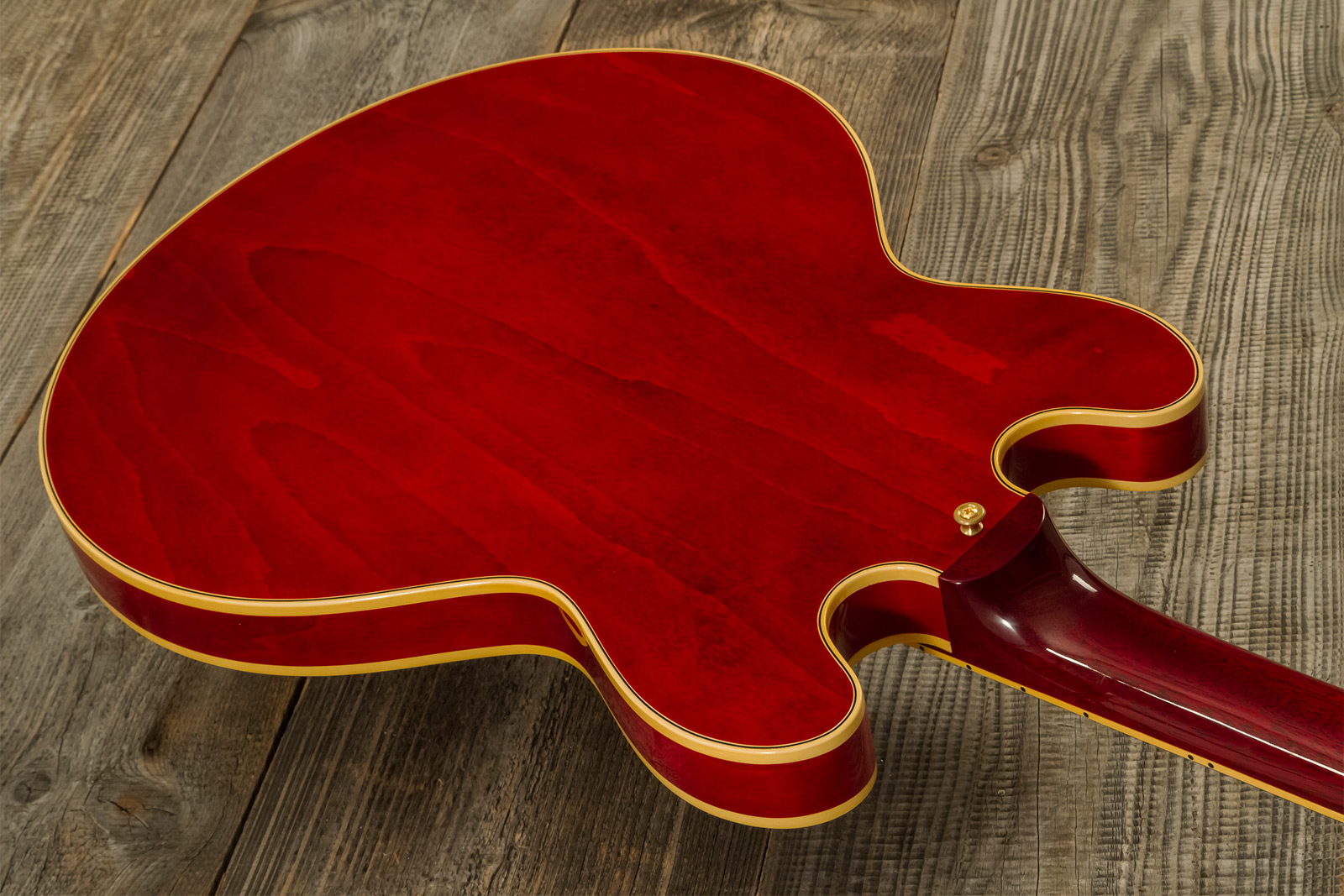 Gibson Custom Shop M2m Es355 1959 Bigsby Custom Made Plate 2h Trem Eb #a950134 - Vos 60s Cherry - Guitare Électrique 1/2 Caisse - Variation 7