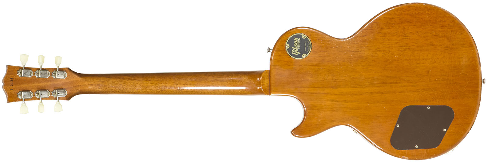 Gibson Custom Shop M2m Les Paul 1956 2h Ht Rw #63139 - Murphy Lab Light Aged Antique Gold - Guitare Électrique Single Cut - Variation 1