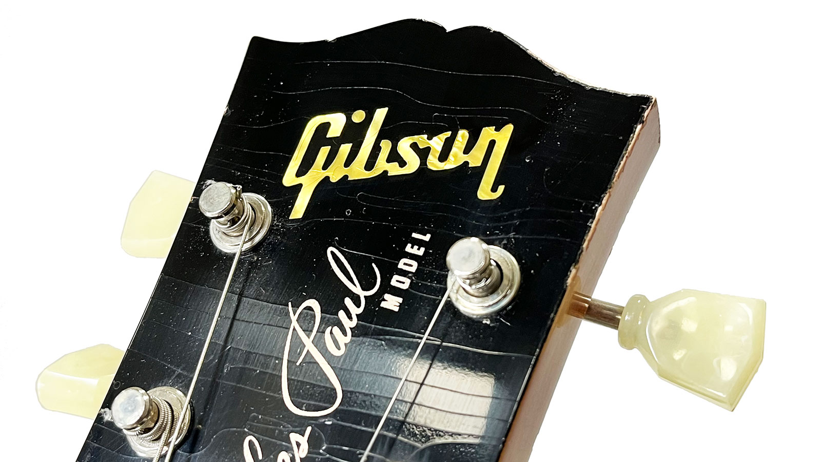 Gibson Custom Shop M2m Les Paul 1956 2h Ht Rw #63139 - Murphy Lab Light Aged Antique Gold - Guitare Électrique Single Cut - Variation 4