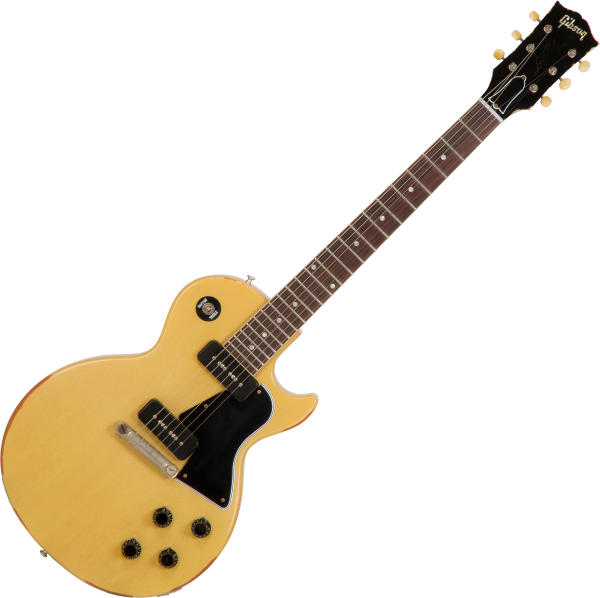 Guitare électrique solid body Gibson Custom Shop M2M 1957 Les Paul Special Single Cut Reissue #70811 - Heavy aged tv yellow