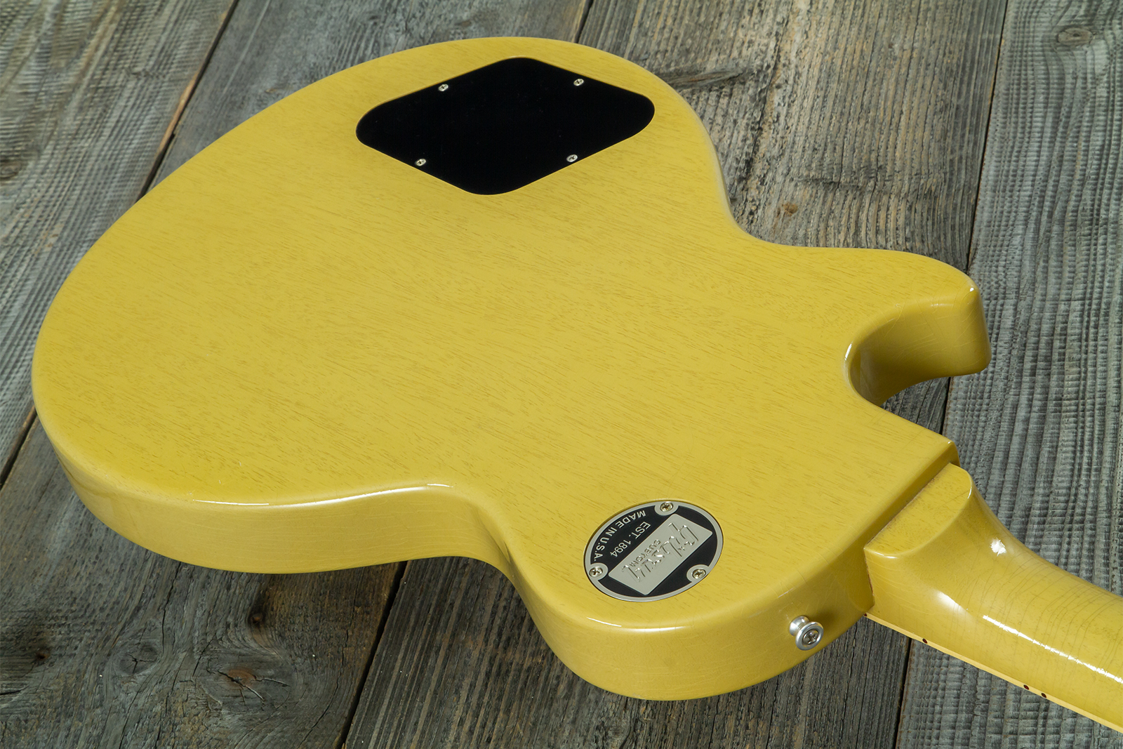 Gibson Custom Shop M2m Les Paul Special 1957 Single Cut Reissue P90 Ht Rw #70554 - Light Aged Tv - Guitare Électrique Single Cut - Variation 15