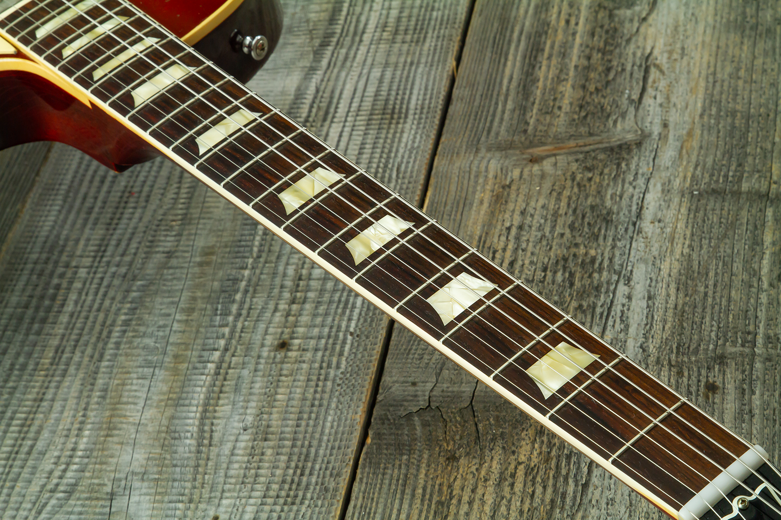 Gibson Custom Shop M2m Les Paul Standard 1958 2h Ht Rw #80780 - Heavy Aged '58 Burst - Guitare Électrique Single Cut - Variation 14