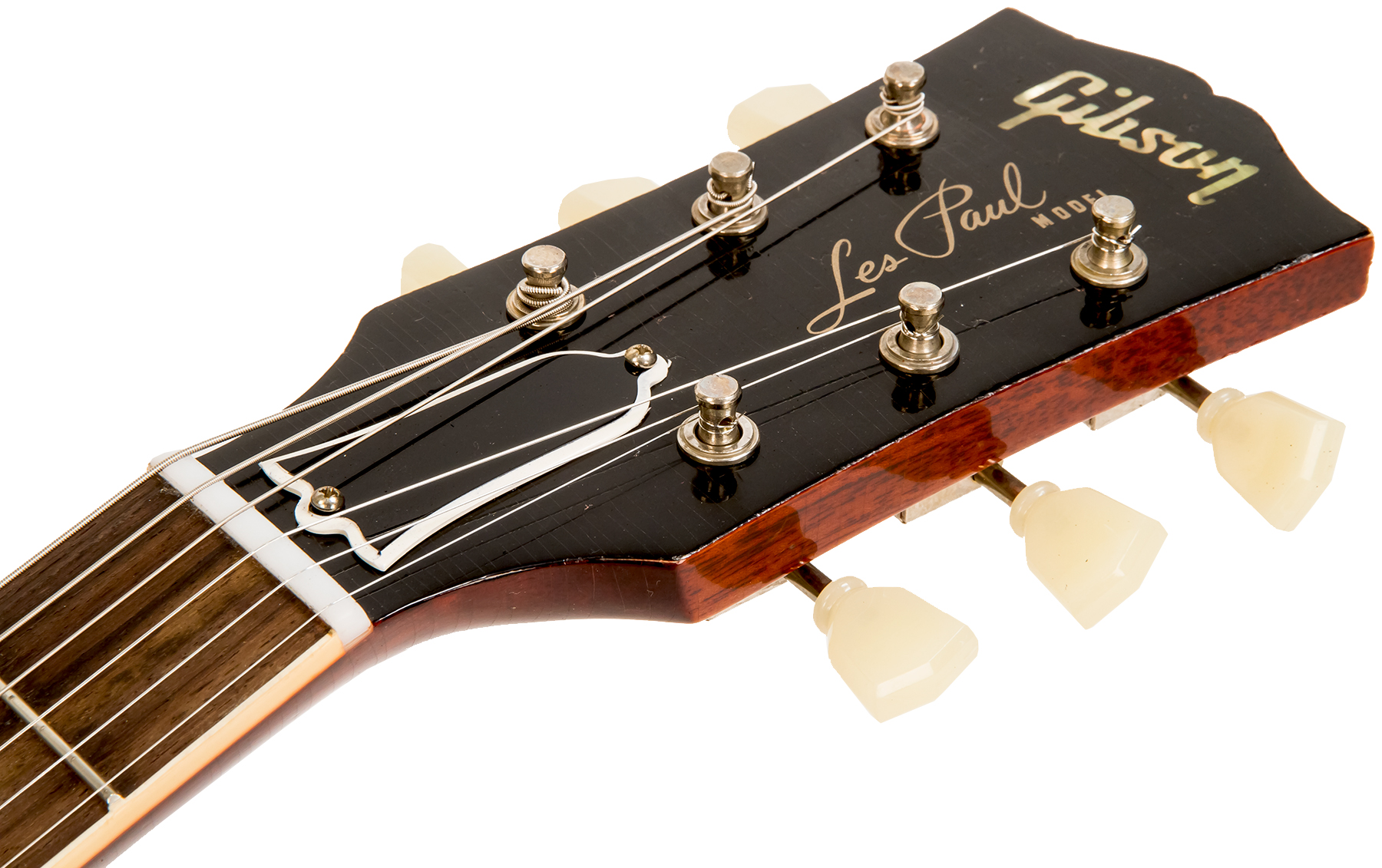 Gibson Custom Shop M2m Les Paul Standard 1958 #891117 - Lightly Aged Iced Tea - Guitare Électrique Single Cut - Variation 5