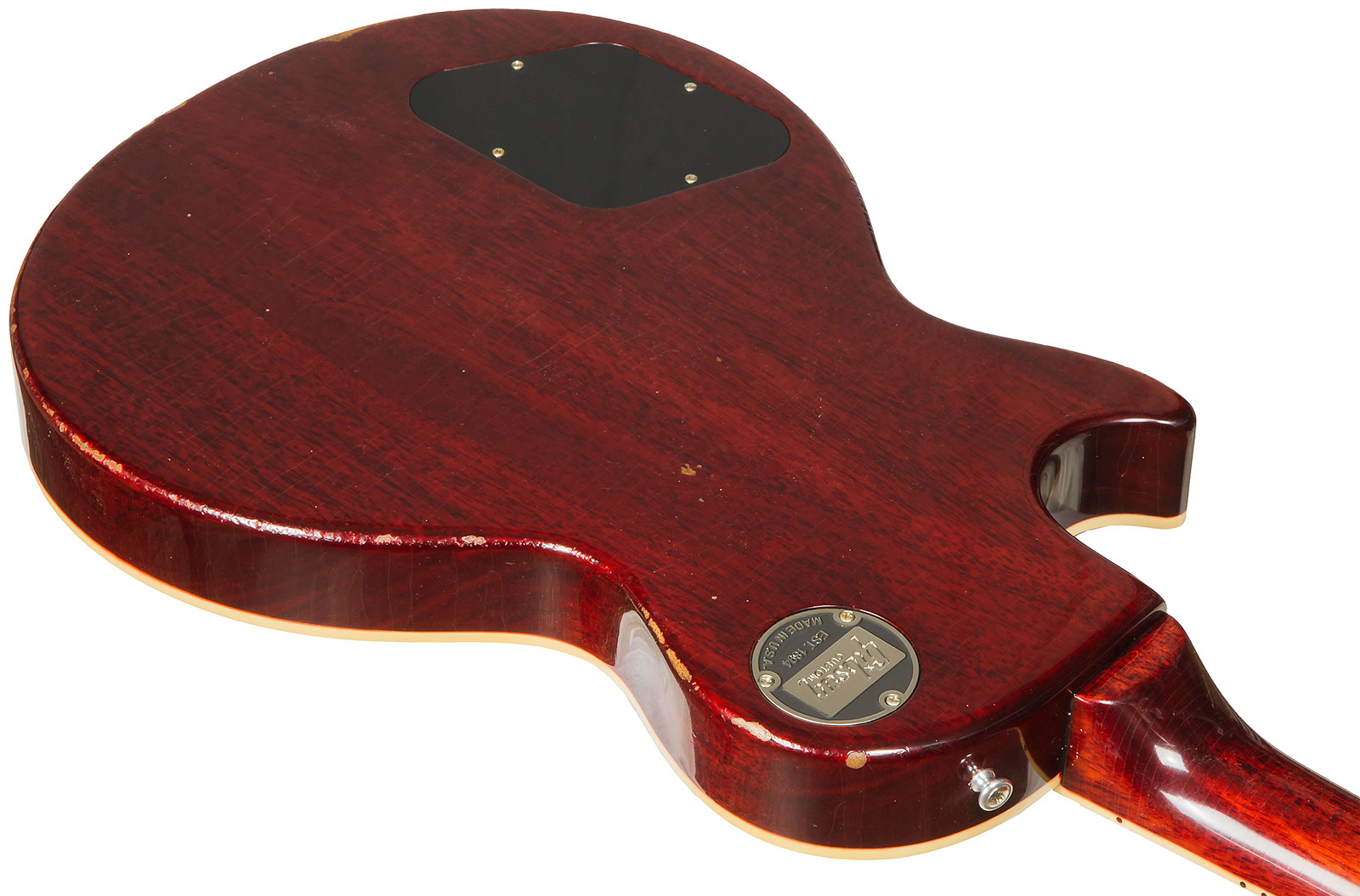 Gibson Custom Shop M2m Les Paul Standard 1958 2h Ht Rw #89889 - Aged Vintage Cherry Burst - Guitare Électrique Single Cut - Variation 3