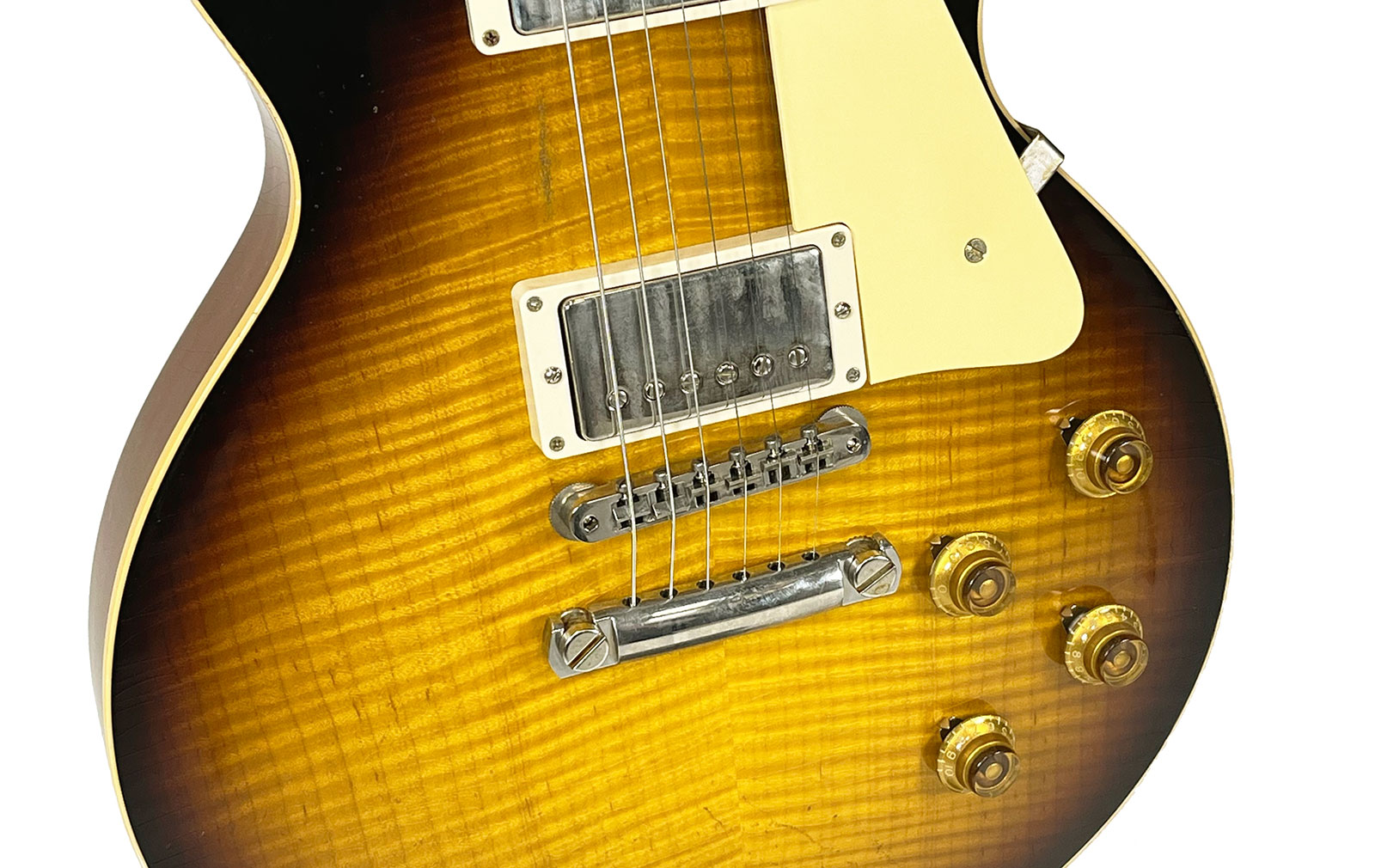 Gibson Custom Shop M2m Les Paul Standard 1959 2h Ht Rw #932131 - Murphy Lab Light Aged Kindred Burst - Guitare Électrique Single Cut - Variation 2