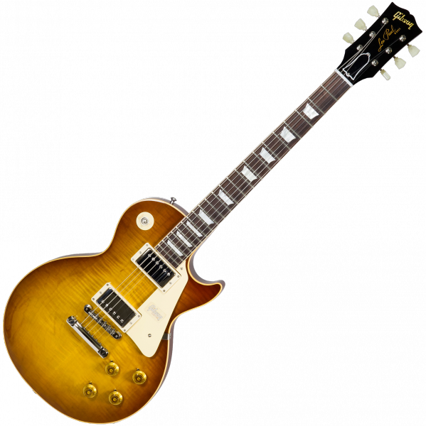 Guitare électrique solid body Gibson Custom Shop M2M 1959 Les Paul Standard #97771 - Gloss Iced Tea
