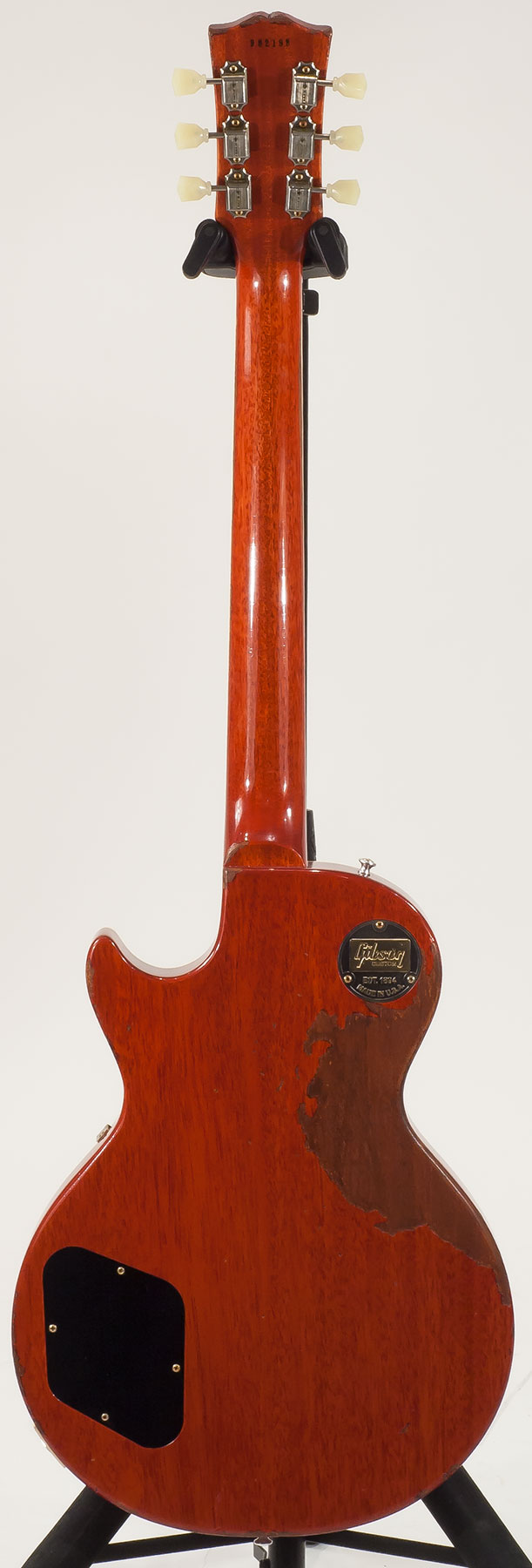 Gibson Custom Shop M2m Les Paul Standard 1959 2h Ht Rw #982192 - Heavy Aged Sunrise Tea Burst - Guitare Électrique Single Cut - Variation 1