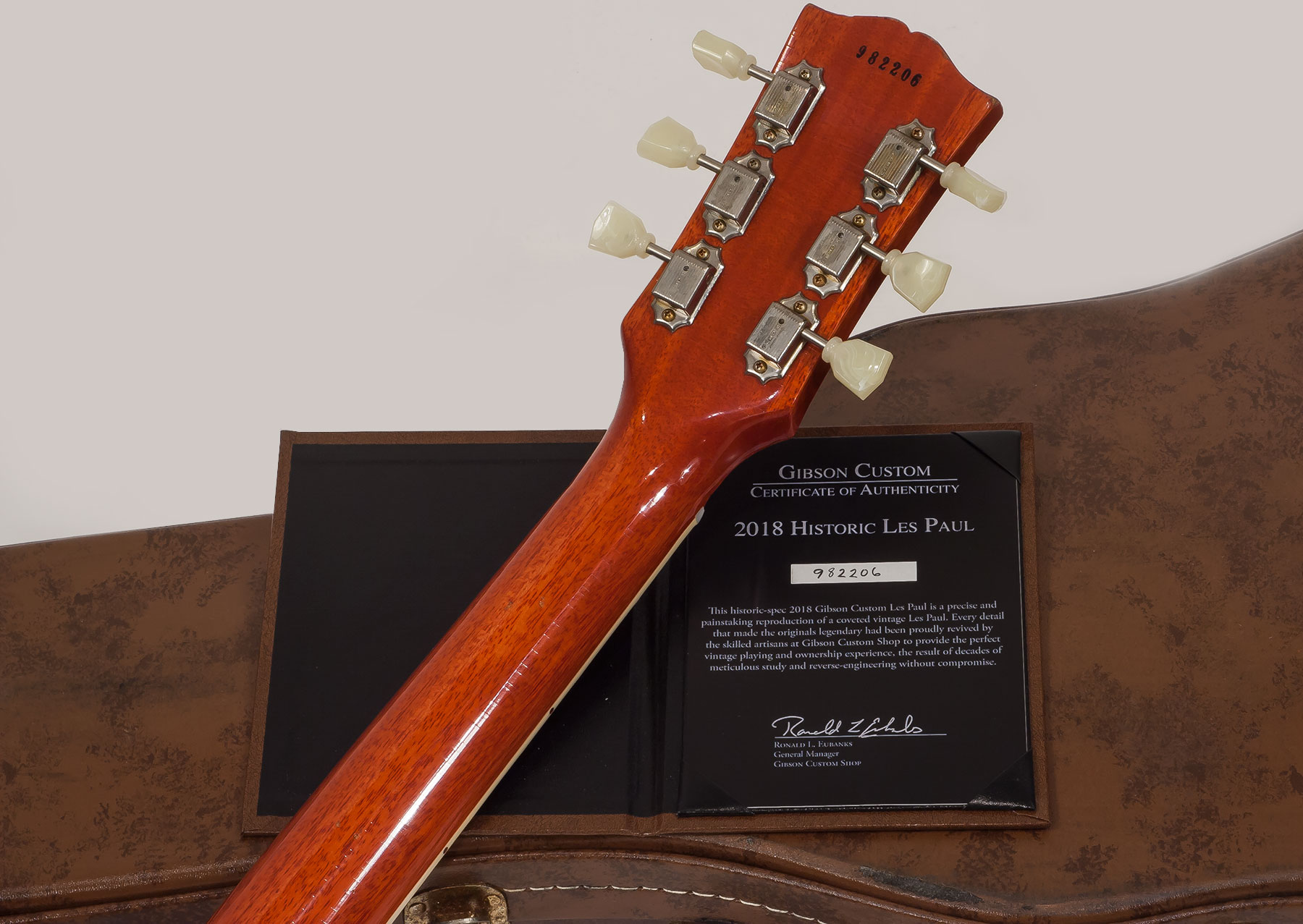 Gibson Custom Shop M2m Les Paul Standard 1959 2h Ht Rw #982206 - Heavy Aged Vintage Cherry Burst - Guitare Électrique Single Cut - Variation 5