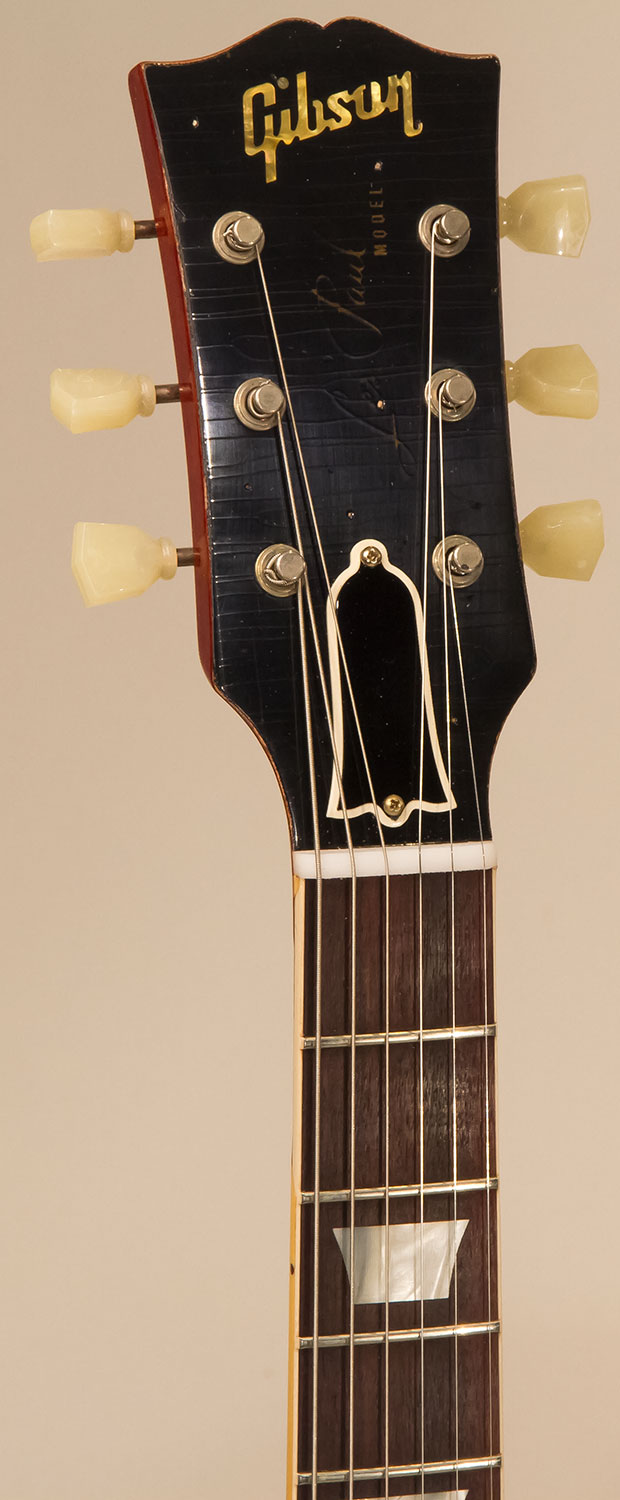 Gibson Custom Shop M2m Les Paul Standard 1959 2h Ht Rw #983303 - Ultra Aged New Orange Sunset Fade - Guitare Électrique Single Cut - Variation 4