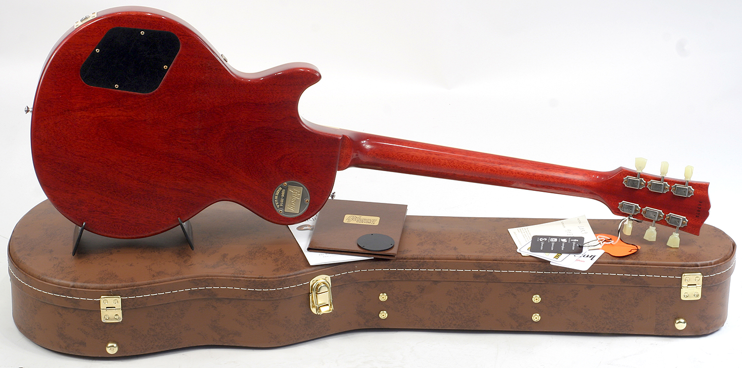 Gibson Custom Shop M2m Les Paul Standard 1959 Reissue 2h Ht Rw #943075 - Vos Iced Tea - Guitare Électrique Single Cut - Variation 2
