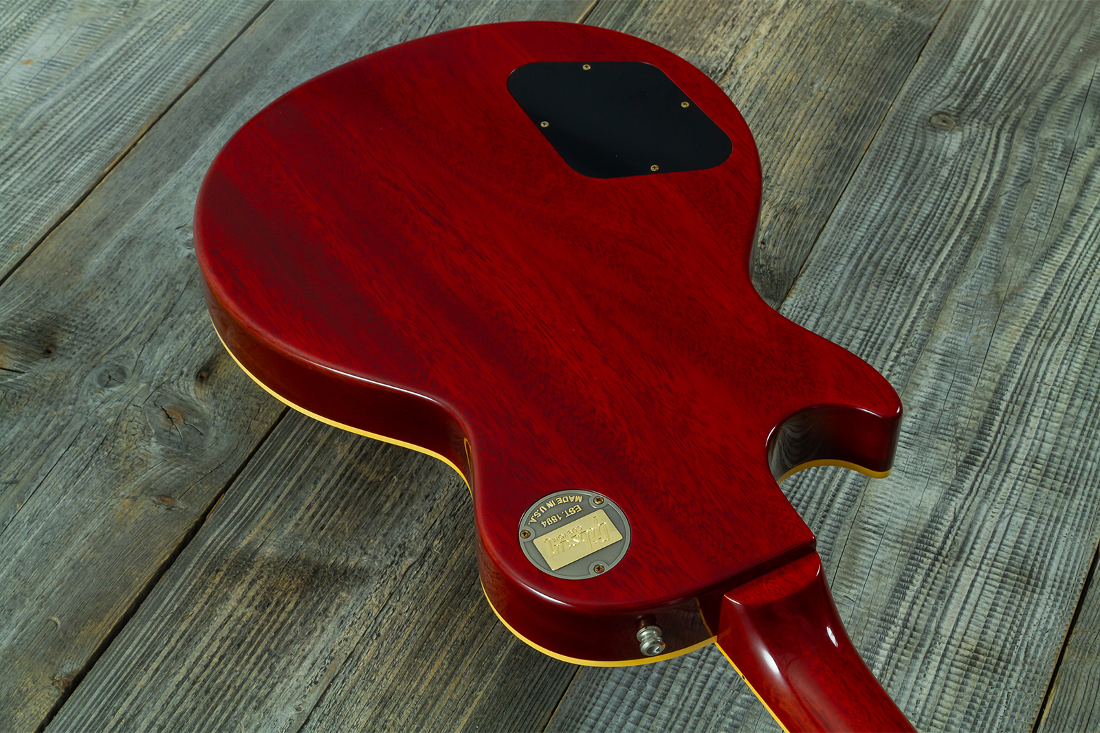 Gibson Custom Shop M2m Slash Les Paul 1958 Standard Proto #2 - Vos Vermillion Burst - Guitare Électrique Single Cut - Variation 16