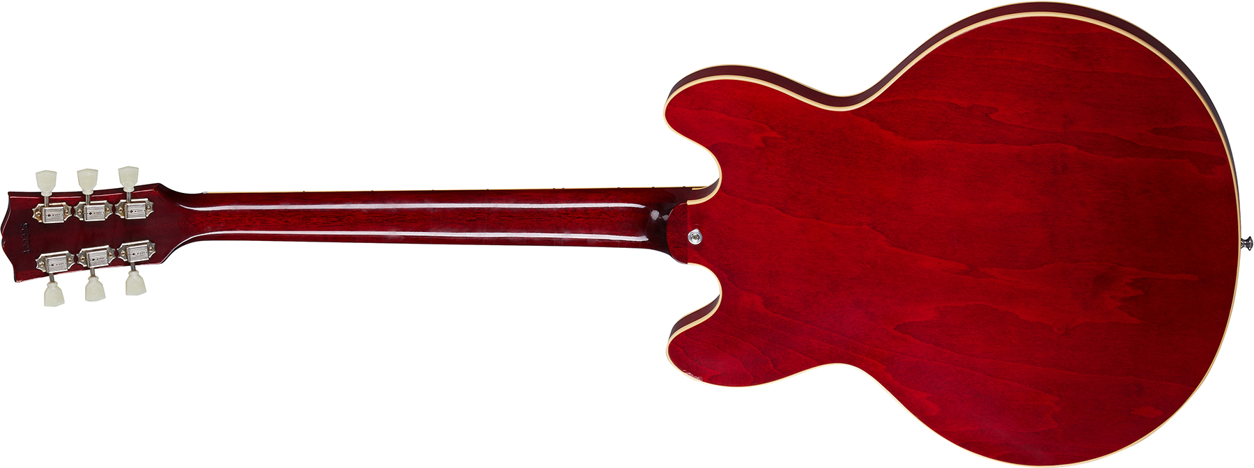 Gibson Custom Shop Murphy Lab Es-335 1964 Reissue 2h Ht Rw - Ultra Light Aged Sixties Cherry - Guitare Électrique 1/2 Caisse - Variation 1