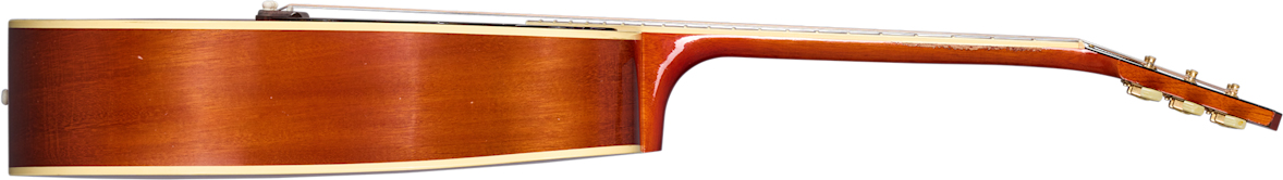 Gibson Custom Shop Murphy Lab Hummingbird 1960 Fixed Bridge Dreadnought Epicea Acajou Rw - Heavy Aged Washed Cherry Sunburst - Guitare Folk - Variatio