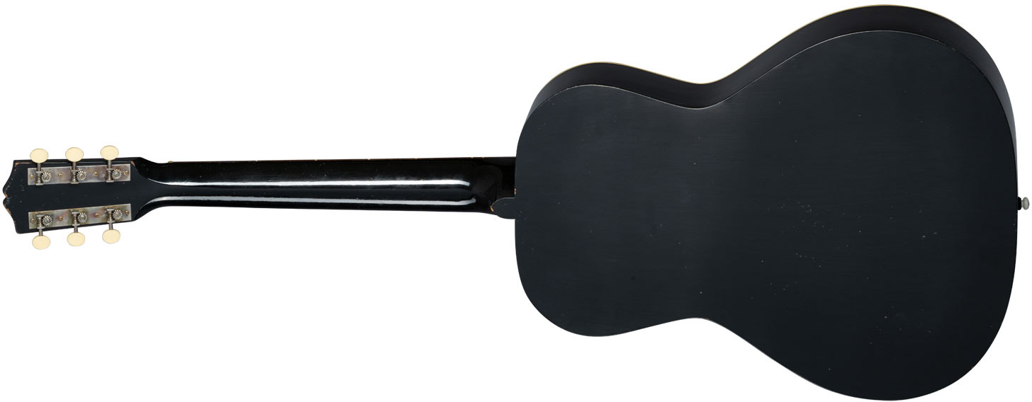Gibson Custom Shop Murphy Lab L-00 1933 Parlor Epicea Acajou Eb - Ebony Light Aged - Guitare Acoustique - Variation 1