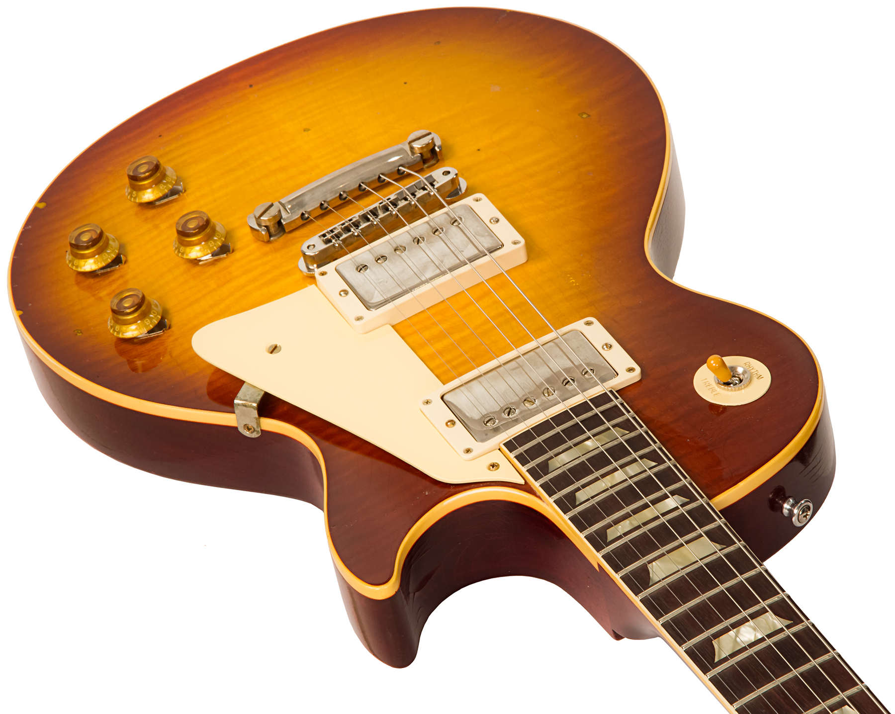 Gibson Custom Shop Murphy Lab Les Paul Standard 1959 Reissue #901318 - Light Aged Royal Tea Burst - Guitare Électrique Single Cut - Variation 2