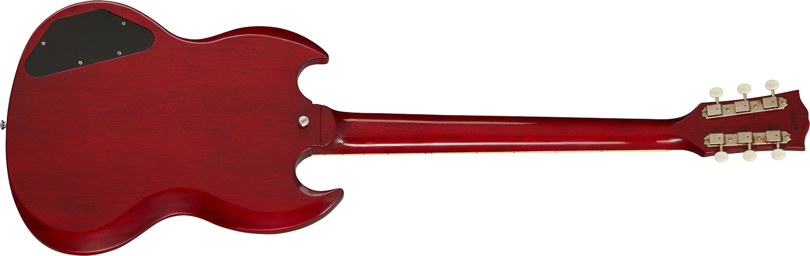 Gibson Custom Shop Sg Special 1963 Reissue 2p90 Ht Rw - Vos Cherry Red - Guitare Électrique Double Cut - Variation 1