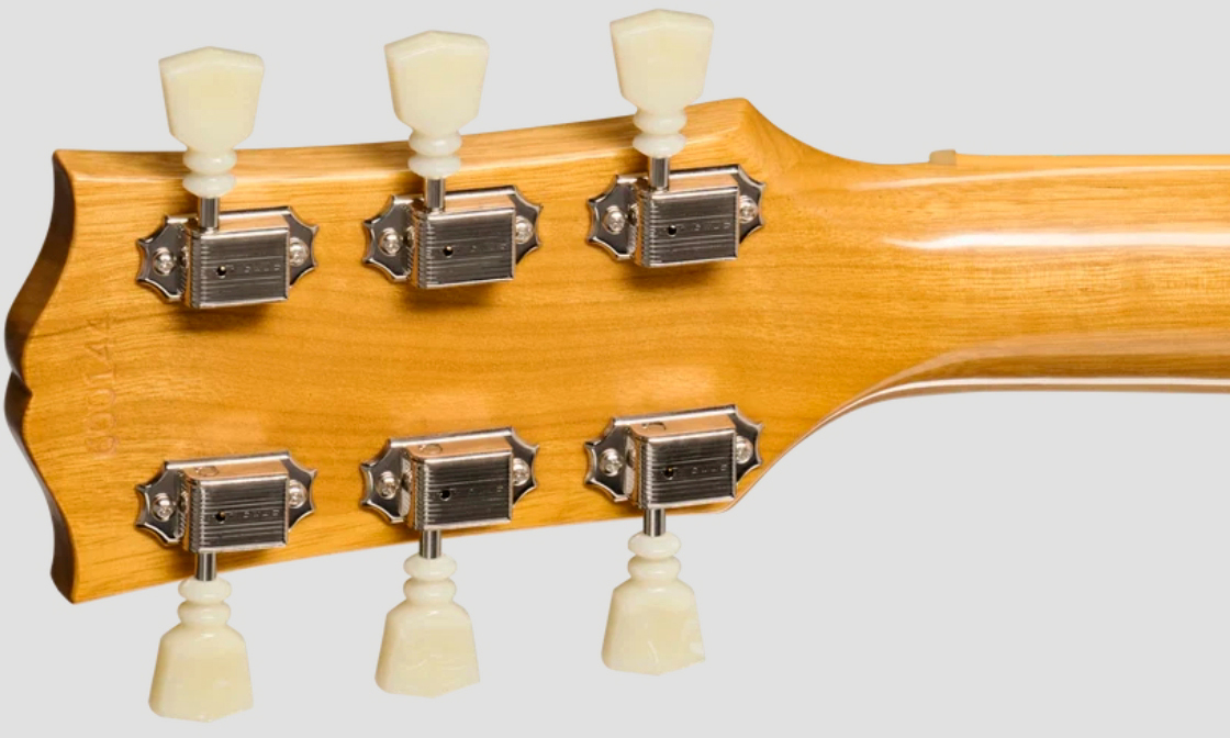 Gibson Custom Shop Sg Standard Reissue 1964 Korina Le Ltd 2h Trem Eb - Vos Antique Natural - Guitare Électrique Double Cut - Variation 6