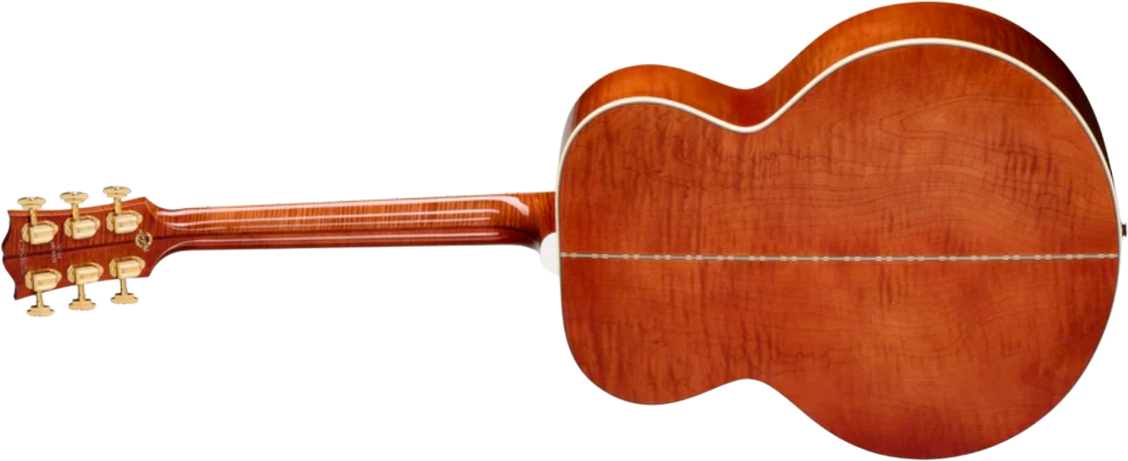 Gibson Custom Shop Sj200 Ann. Ltd Super Jumbo Epicea Erable Rw - Cremona Burst - Guitare Folk - Variation 1