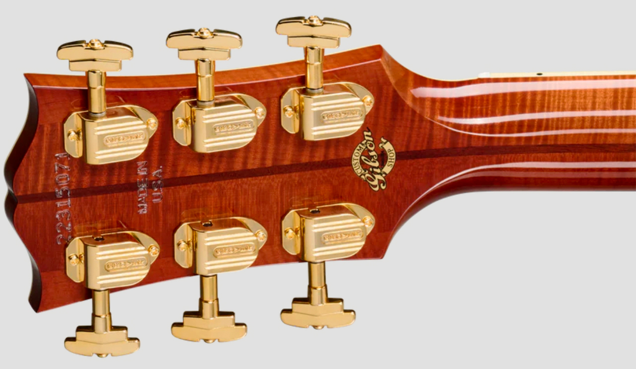 Gibson Custom Shop Sj200 Ann. Ltd Super Jumbo Epicea Erable Rw - Cremona Burst - Guitare Folk - Variation 6