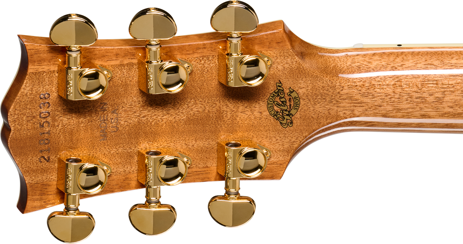 Gibson Custom Shop Sj200 Elegant Koa Artisan Jumbo Epicea Koa Rw - Honey Burst - Guitare Folk - Variation 6