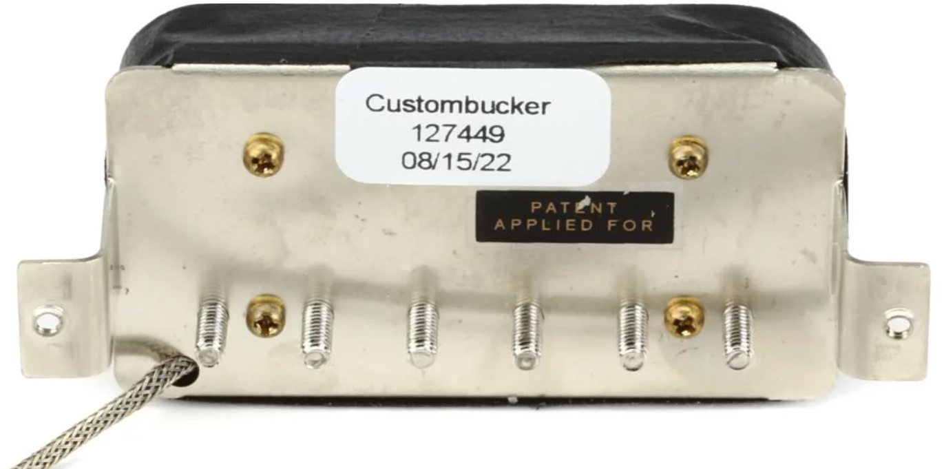 Gibson Custombucker Historic Collection H Alnico-3 2c Double Black - Micro Guitare Electrique - Variation 1