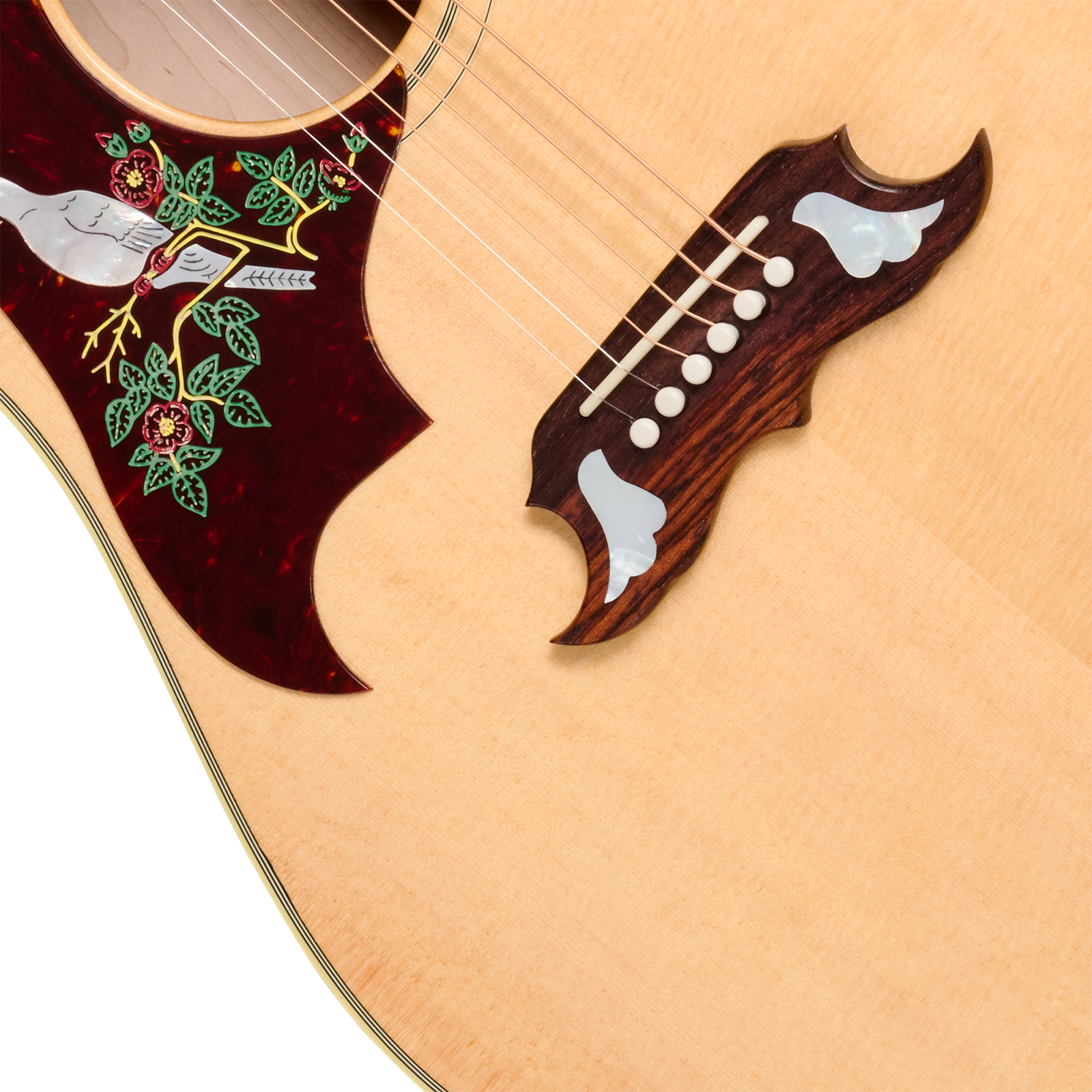 Gibson Dove Lh Original (baggs Hifi Dna) Dreadnought Gaucher Epicea Erable Rw - Antique Natural - Guitare Folk - Variation 2