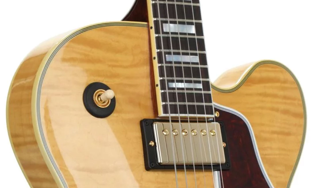 Gibson Es-275 Custom 2018 Ltd - Dark Vintage Natural - Guitare Électrique 3/4 Caisse & Jazz - Variation 3