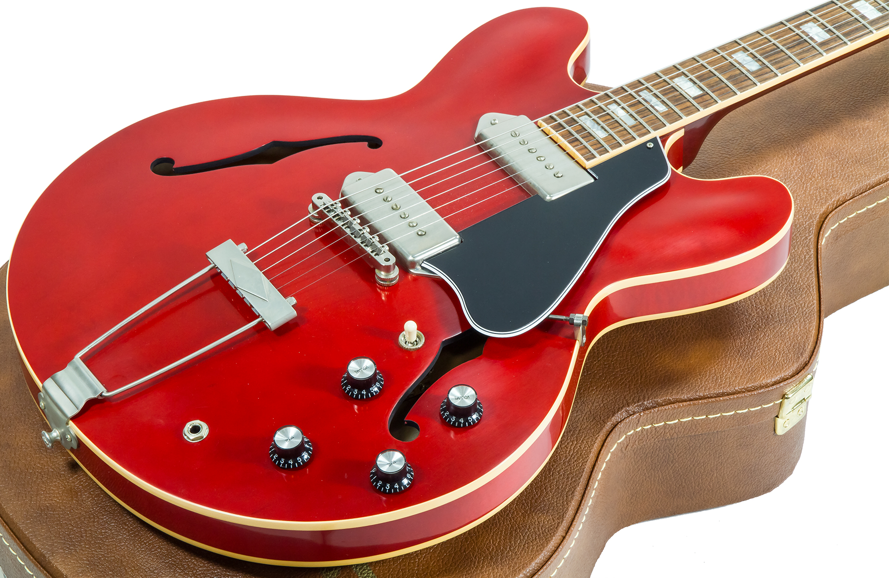 Guitare électrique hollow body Gibson ES330 Ltd 13357700 vos dark