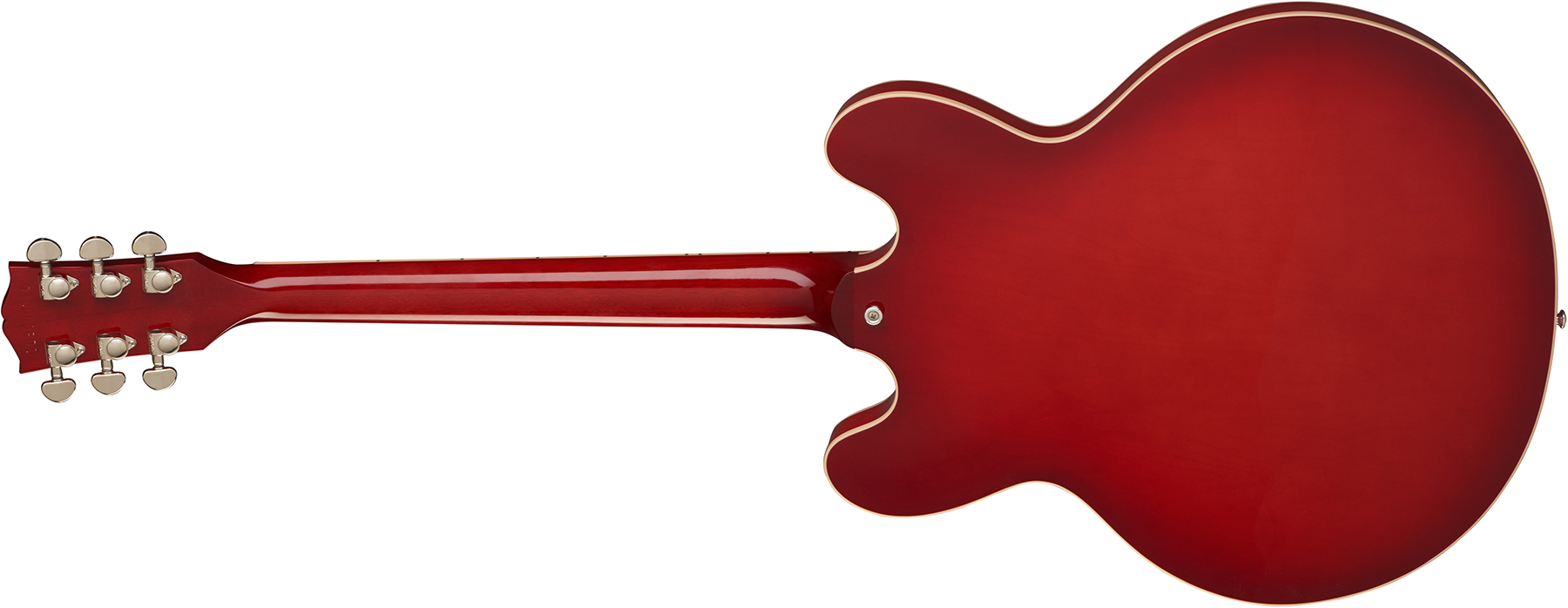 Gibson Es-335 Dot 2019 Hh Ht Rw - Cherry Burst - Guitare Électrique 1/2 Caisse - Variation 1