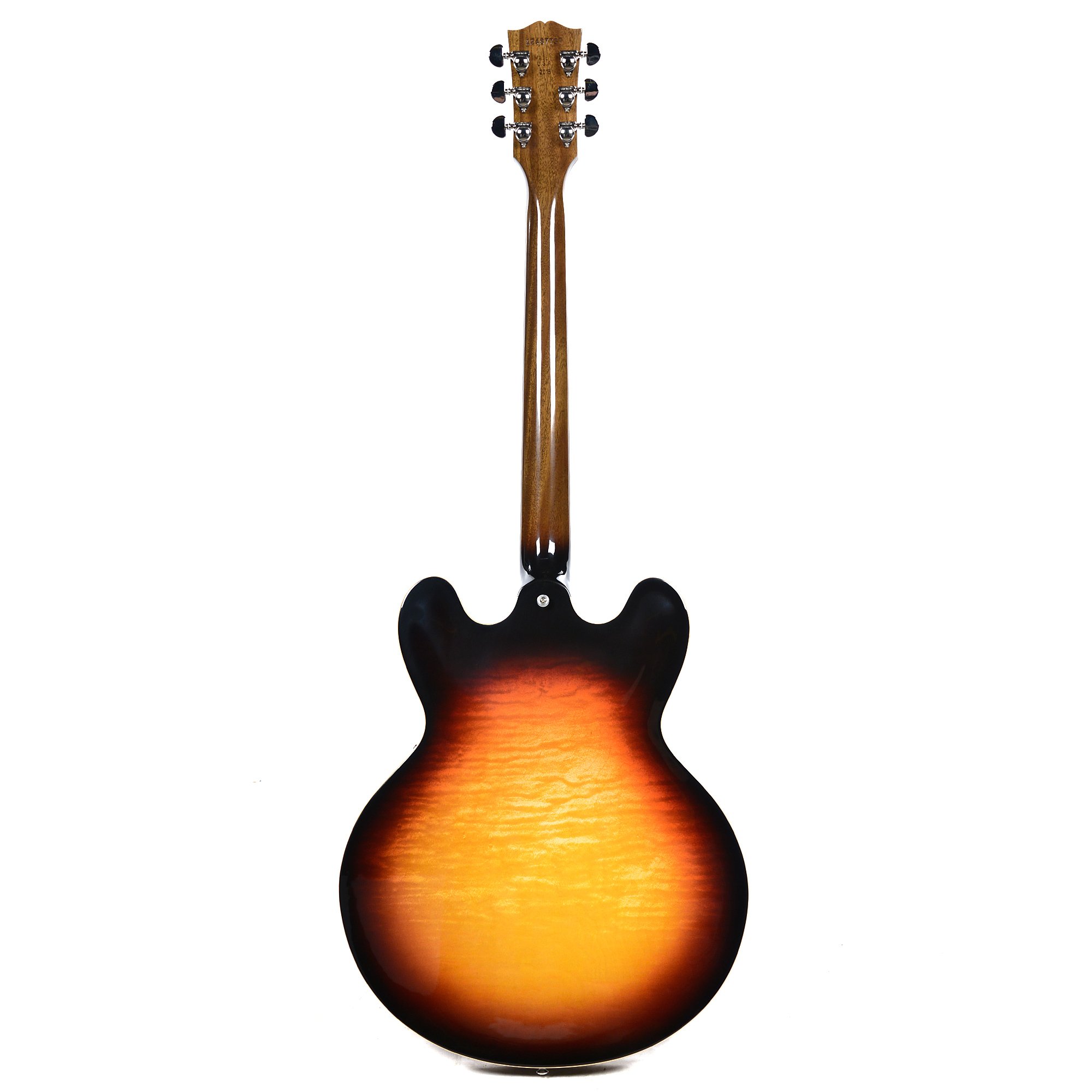 Gibson Es-335 Figured 2018 Ltd - Antique Sunset Burst - Guitare Électrique 1/2 Caisse - Variation 1