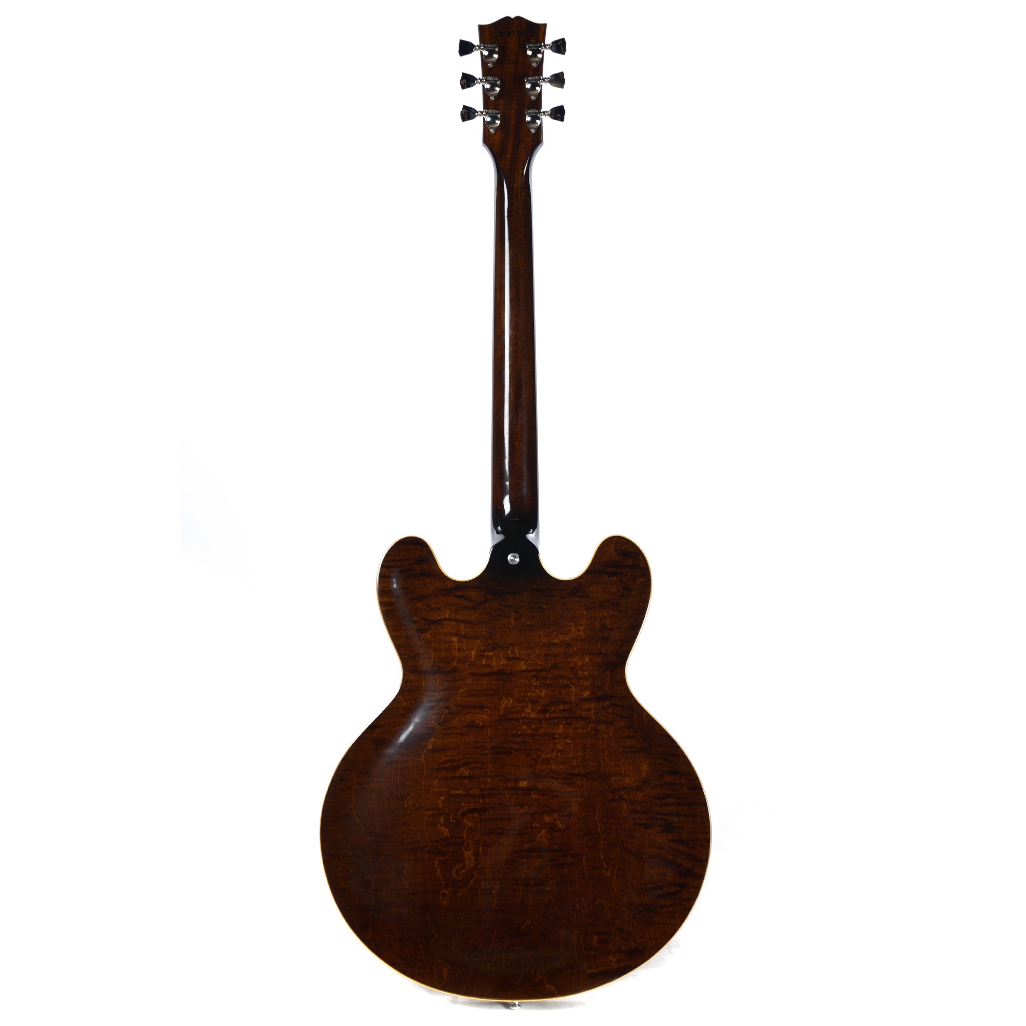 Gibson Es-335 Figured 2018 Ltd - Antique Walnut - Guitare Électrique 1/2 Caisse - Variation 1