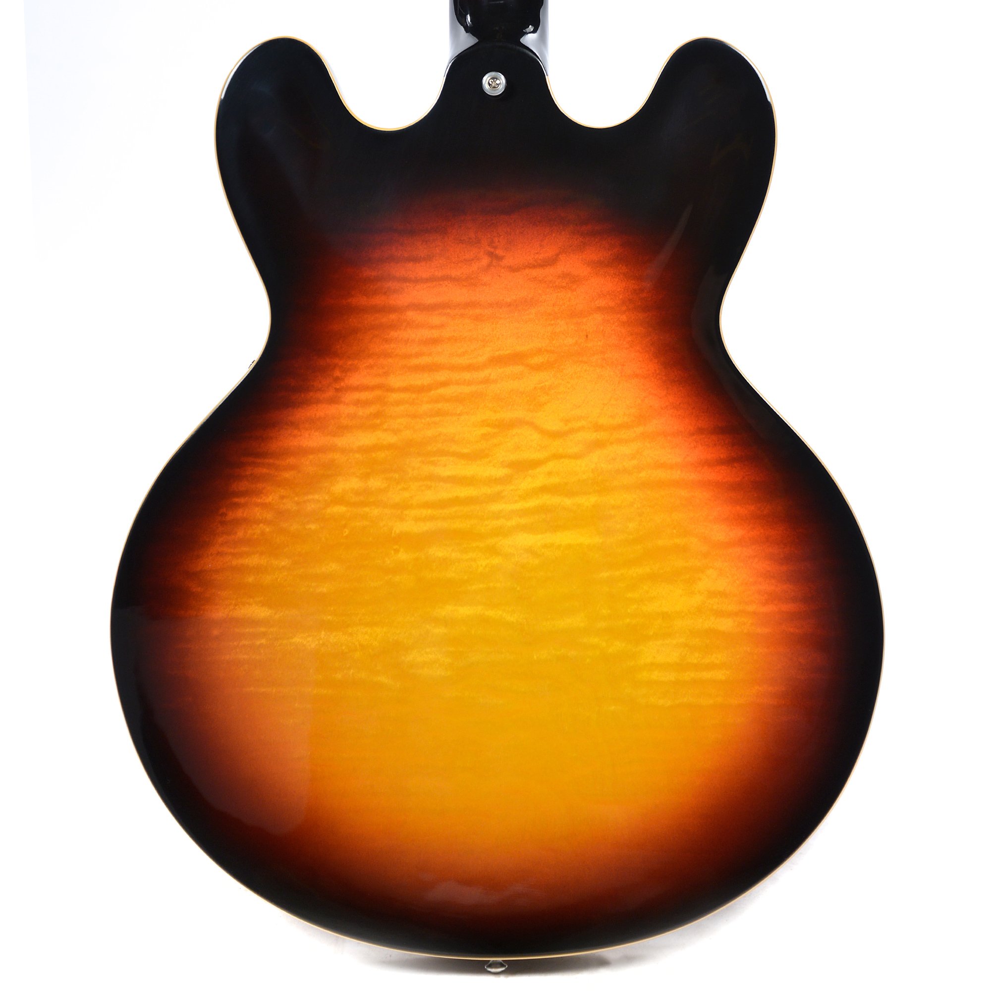 Gibson Es-335 Figured 2018 Ltd - Antique Sunset Burst - Guitare Électrique 1/2 Caisse - Variation 3