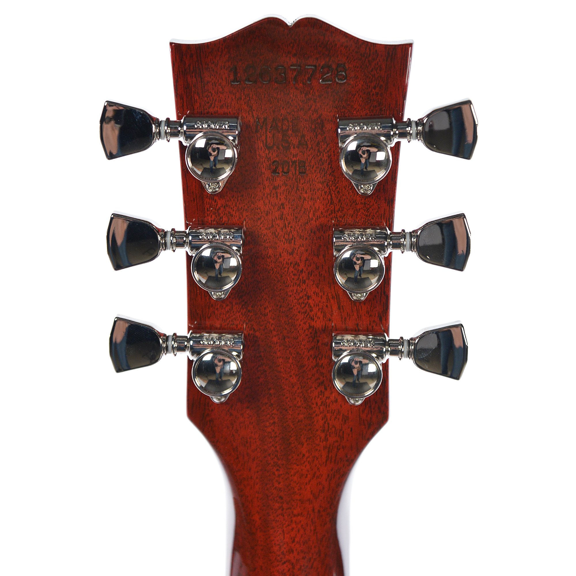 Gibson Es-335 Figured 2018 Ltd - Antique Sixties Cherry - Guitare Électrique 1/2 Caisse - Variation 4