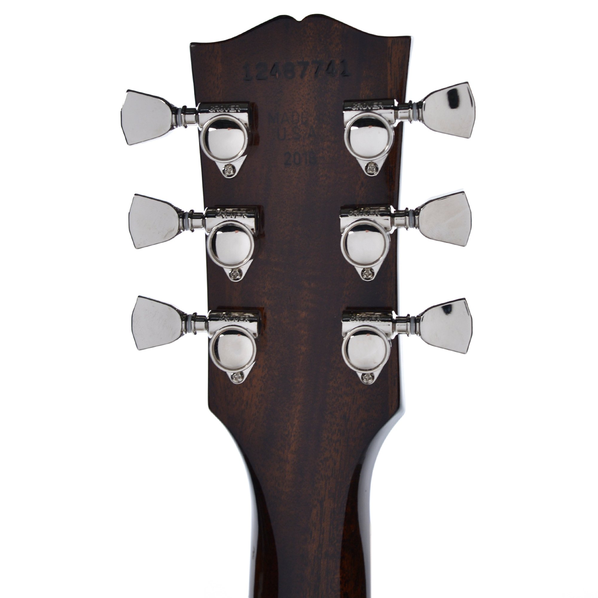 Gibson Es-335 Figured 2018 Ltd - Antique Walnut - Guitare Électrique 1/2 Caisse - Variation 4
