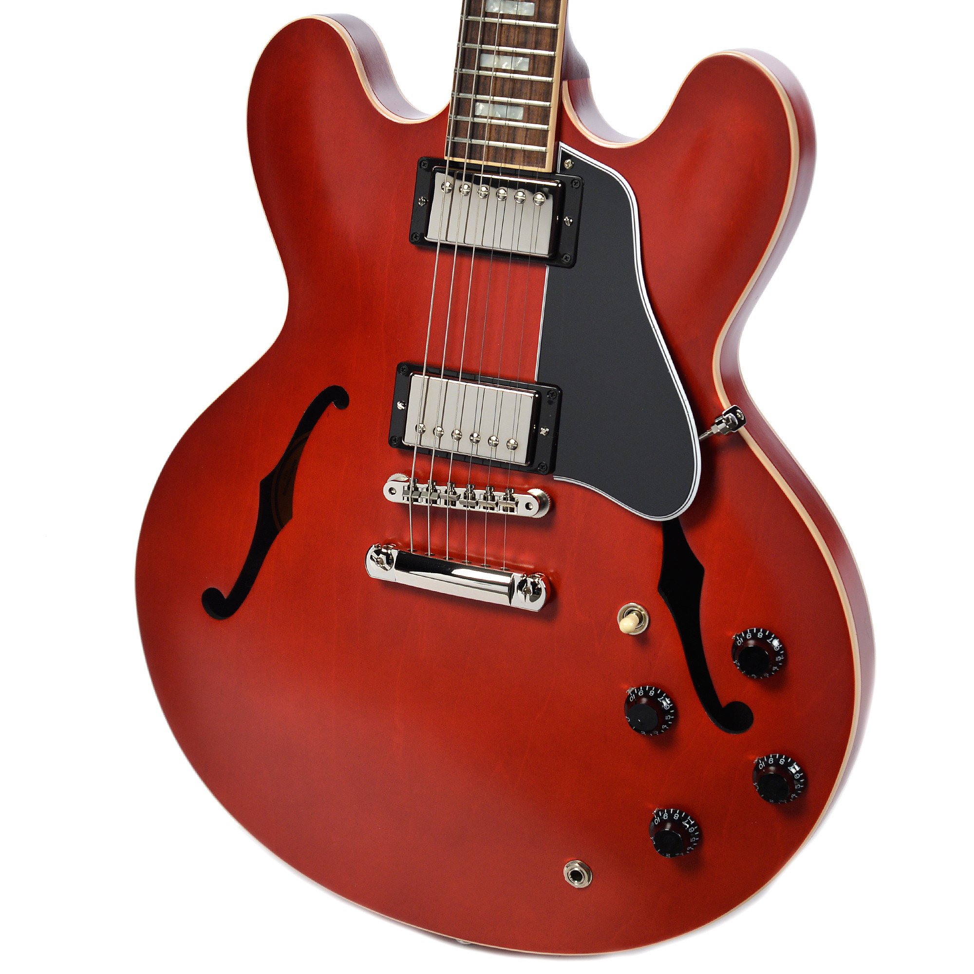 Guitare électrique hollow body Gibson GIBSON ES335 Satin Ltd wine