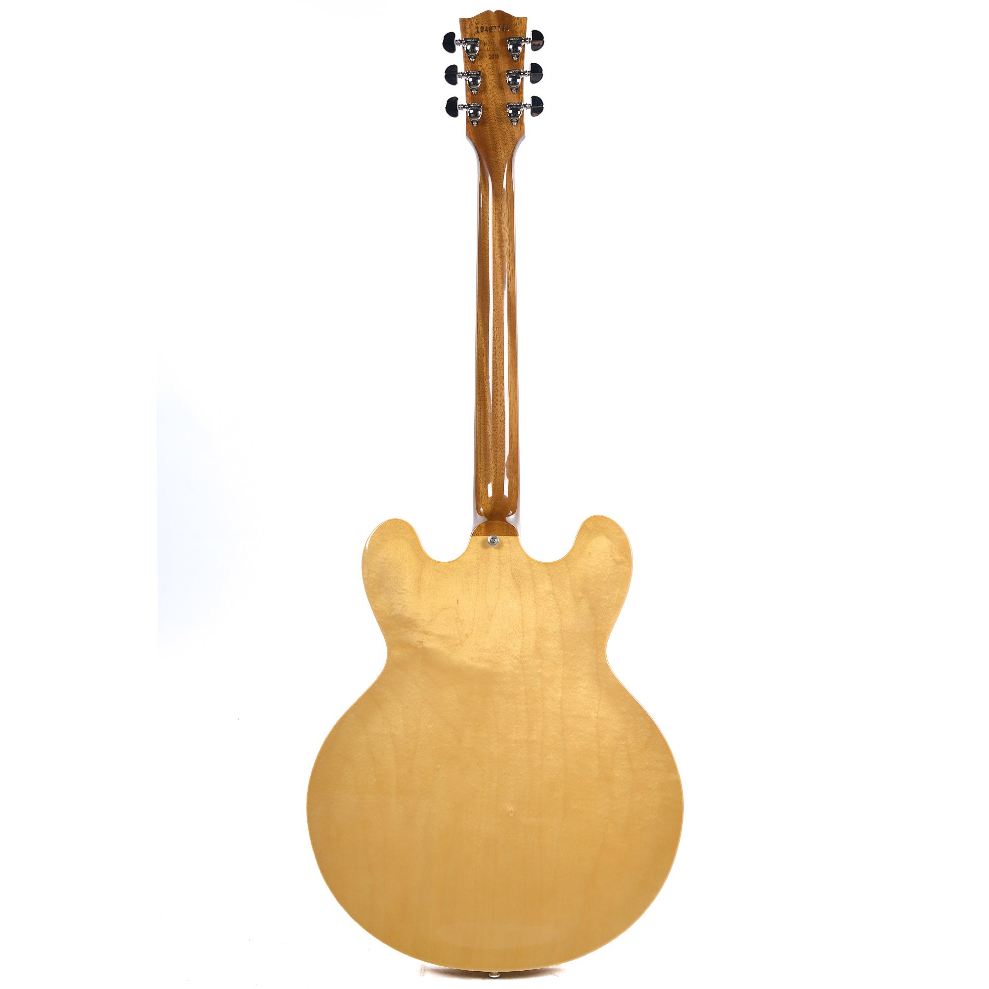 Gibson Es-335 Traditional 2018 Ltd - Dark Vintage Natural - Guitare Électrique 1/2 Caisse - Variation 1