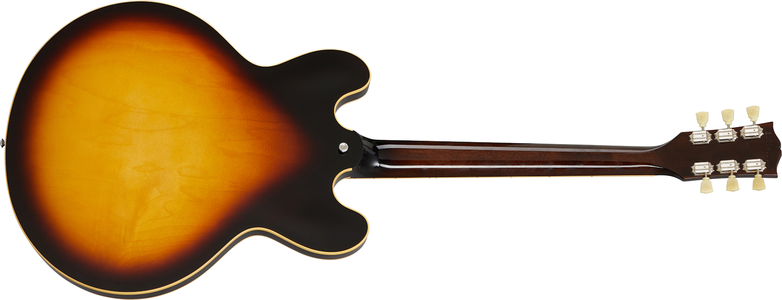 Gibson Es-345 Original 2020 2h Ht Rw - Vintage Burst - Guitare Électrique 1/2 Caisse - Variation 1